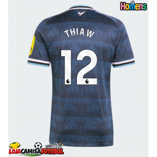 Camisa de Futebol Newcastle United Malick Thiaw #12 Equipamento Secundário 2026-27 Manga Curta